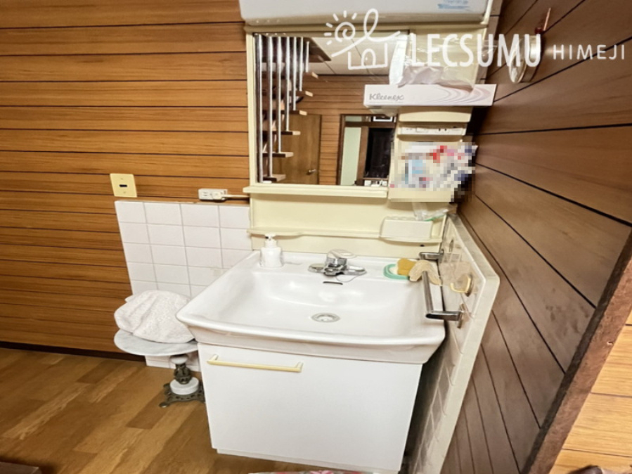 姫路市的形町福泊／中古戸建の洗面所