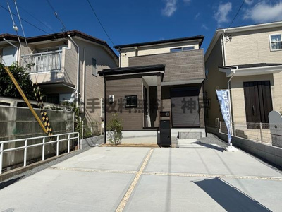 【外観】 | 神戸市須磨区神の谷3丁目　新築戸建1号地　仲介手数料無料！ | 落ち着いた雰囲気の外観です