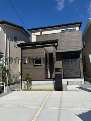 【外観】 | 神戸市須磨区神の谷3丁目　新築戸建1号地　仲介手数料無料！ | おしゃれな外観です