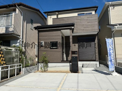 【外観】 | 神戸市須磨区神の谷3丁目　新築戸建1号地　仲介手数料無料！ | 外はこのようになっています