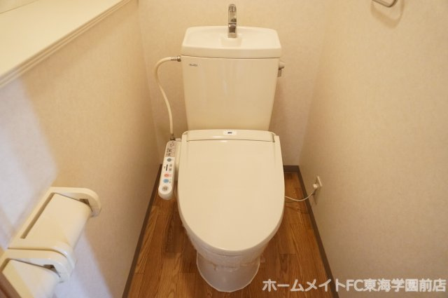熊本市北区飛田２丁目のアパートのトイレ