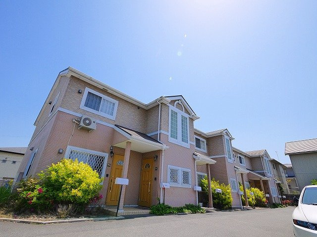 ライムフラワーリンデンの外観|おしゃれな外観です