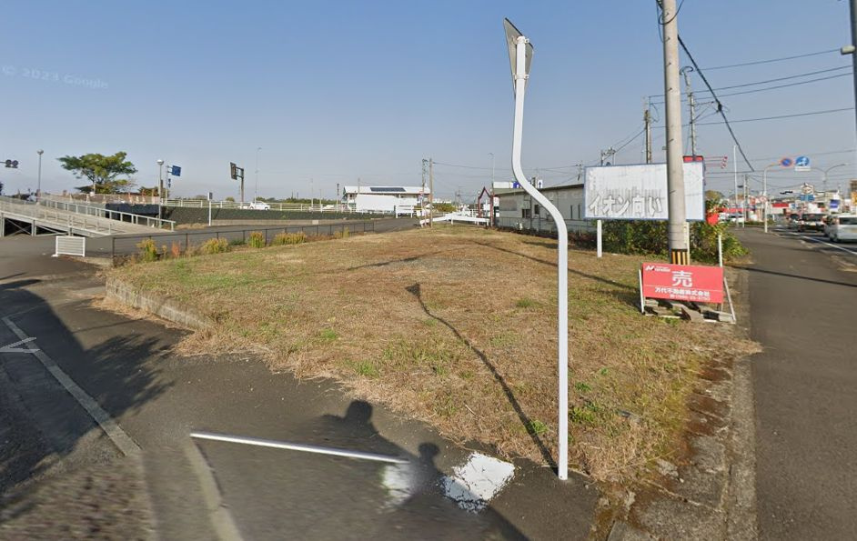 都城市甲斐元町の売地の外観