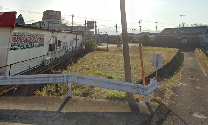 都城市甲斐元町の売地の外観