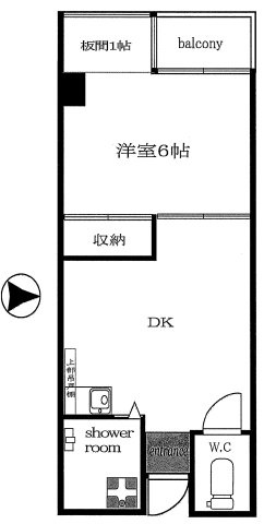 小西ビルの間取り