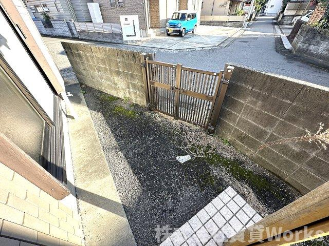 北島町江尻戸建の庭|お庭が付いています