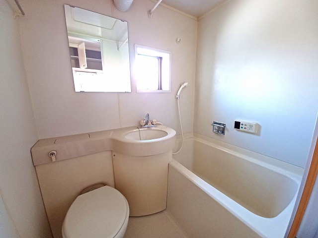 コーポ石井の浴室