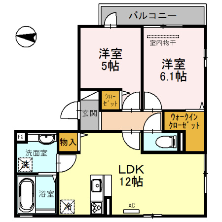 【間取り】 | サニーコート横沼
