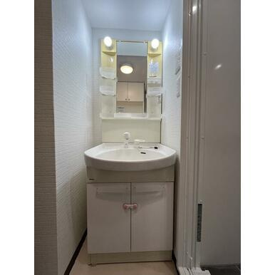 熊本市中央区米屋町３丁目の賃貸マンションの独立洗面台