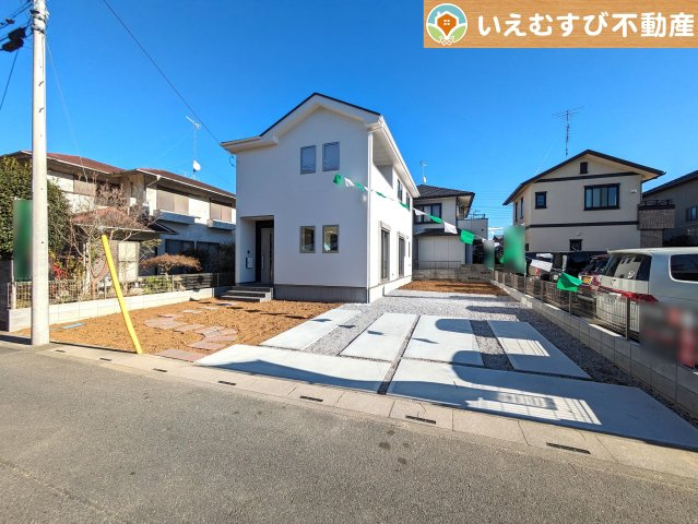 KEIAI FiT　熊谷市見晴町2期の駐車場|車好きのパパも嬉しい車庫付邸宅
