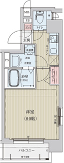 【間取り】 | べラジオ京都烏丸十条
