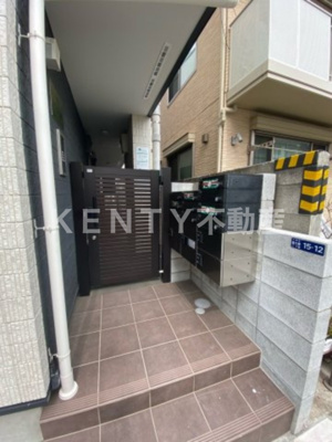 【エントランス】 | アンジェ蒲田 | ゆとりのあるエントランスです