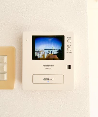【セキュリティ】 | OS・SKYマンション鹿子 | モニター付きインターホン
