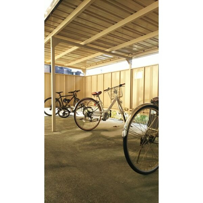 【その他共用部分】 | OS・SKYマンション鹿子 | 駐輪場