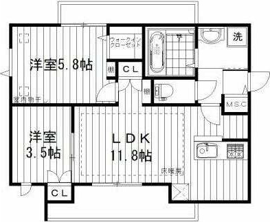 【間取り】 | Ｕｎ　Ｒｅｖｅ　Ｎａｋａｎｏ