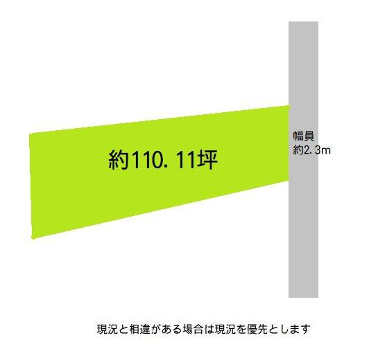 海南市別院　土地の土地図