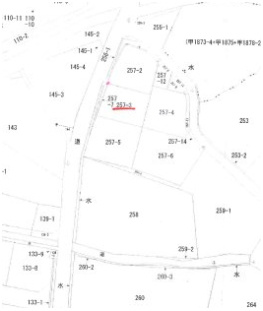 【土地図】 | 門田町黒岩南青木売地