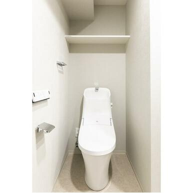シンプルで使いやすいトイレです
