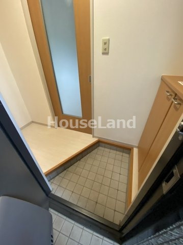 シャーメゾンリバーサイドの玄関