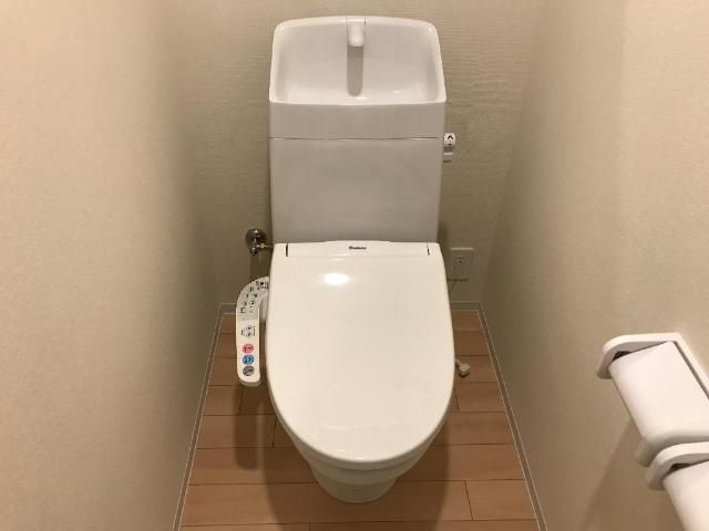 熊本市東区下南部１丁目のアパートのトイレ