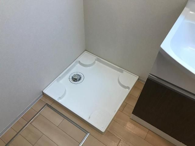 熊本市東区下南部１丁目のアパートの洗面所