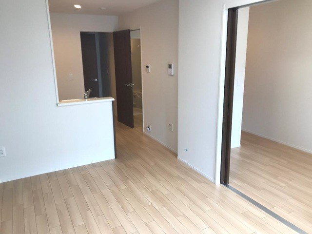 熊本市東区下南部１丁目のアパートの居間・リビング