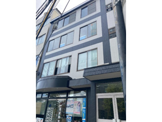 大津市梅林１丁目の事務所の外観パース