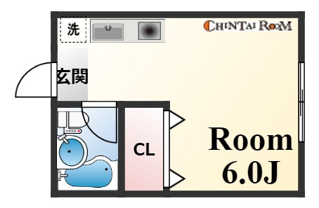 筒井マンションの間取り
