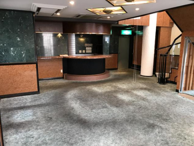 大津市浜大津２丁目の店舗一部の内装|中はこのようになっています