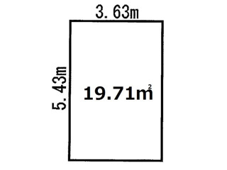 草津市草津町の店舗事務所の間取り