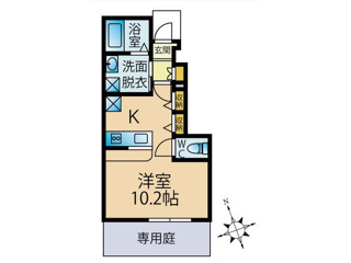 セルフィーユ川原の間取り