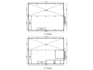 守山市古高町の工場の間取り
