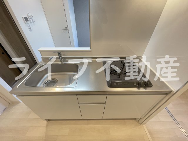 リアコート近大南Ⅰのキッチン|キッチンでお料理をお楽しみください