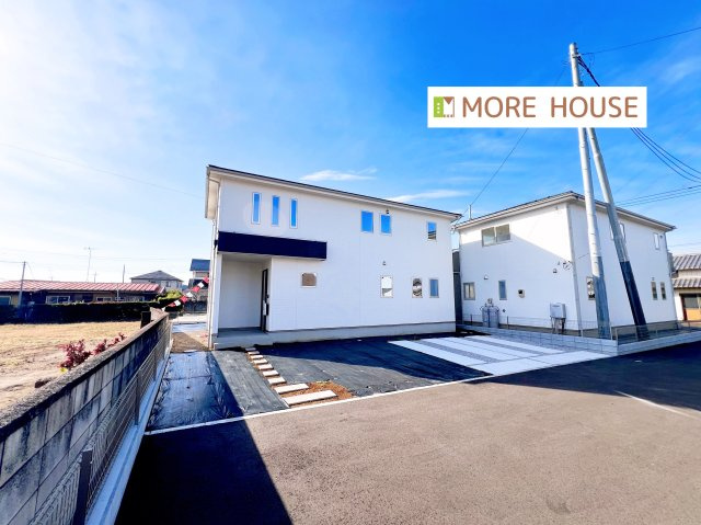 太田市世良田町2期　新築住宅 4号棟の外観
