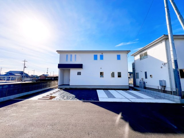 太田市世良田町2期　新築住宅 4号棟の外観