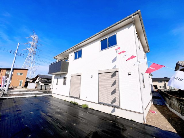 太田市世良田町2期　新築住宅 4号棟の外観