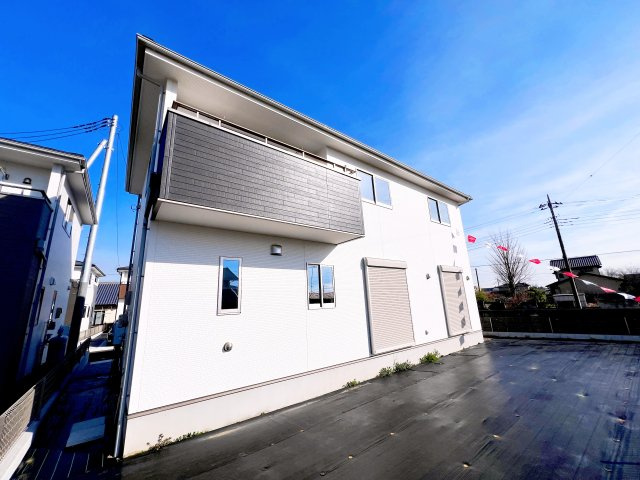 太田市世良田町2期　新築住宅 4号棟の外観