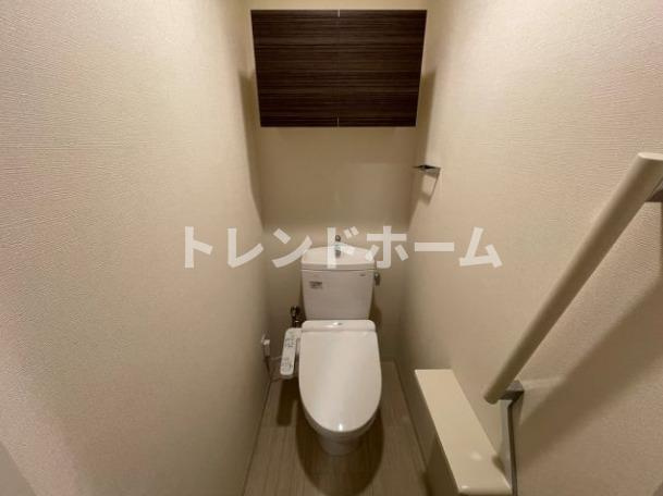 プラシーデンス本町のトイレ|選べる家電プランあり！！