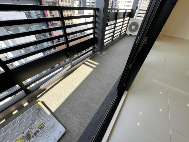 BRAVE北新町のバルコニー