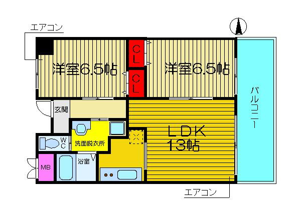 フラッツＳ＆Ｓの間取り|イメージ