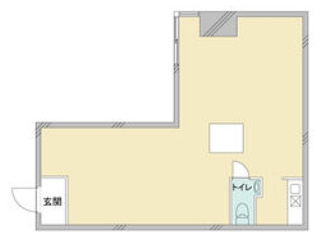 大津市京町３丁目の事務所の区画図