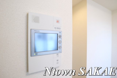 【セキュリティ】 | プレサンス大須観音フィエスタ | モニター付きインターホンです
