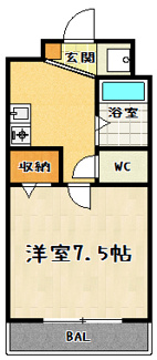 【間取り】 | コンフォートヴィレッジ内田