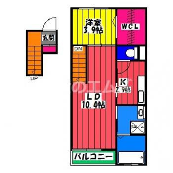 【間取り】 | ブリーゼ | ブリーゼの間取り
