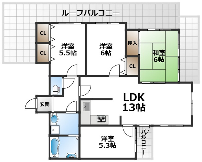 【間取り】 | COZY桜の町