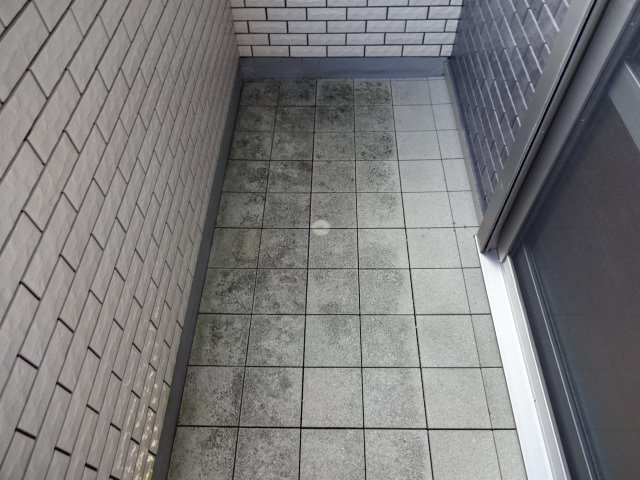 アムール正條Ｂのバルコニー