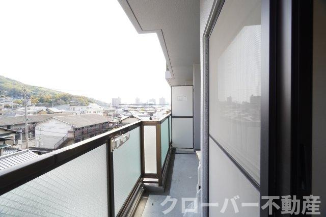 スカイハイのバルコニー