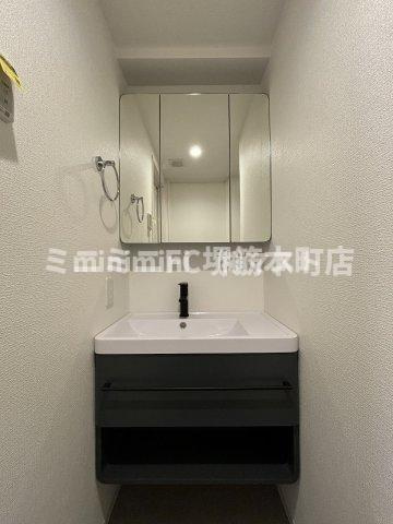 セレニテ天六ミラクの洗面所