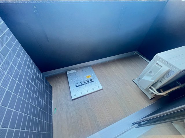 プレサンスドームシティのバルコニー