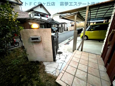 【エントランス】 | 堺市西区上野芝町7丁戸建て